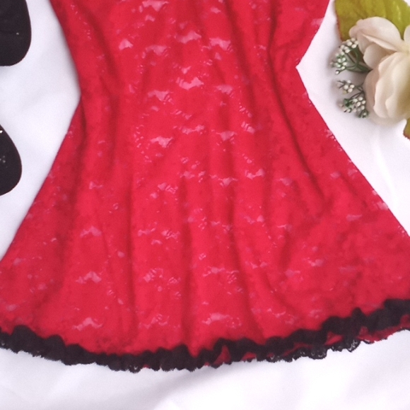 Just Sexy Lace Chemise - Picture 3 of 8